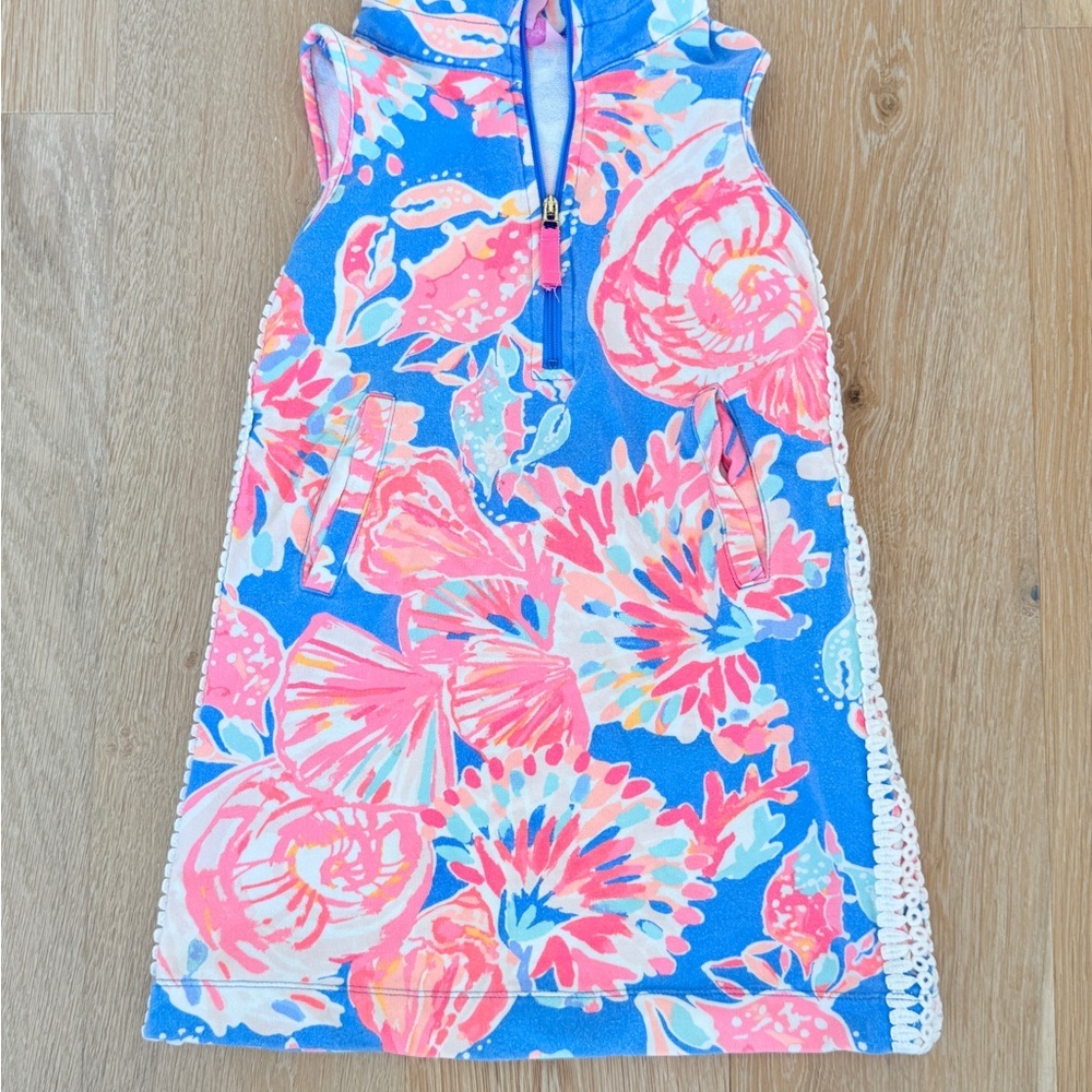 Lilly Pulitzer Blue Floral Dress